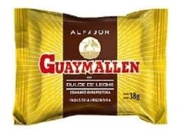 Guaymallen Chocolate Alfajor with Dulce de Leche Sauce, 38 g / 1.34 oz (Pack of 40)