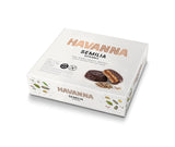 Havanna - Chocolate Alfajor with Seeds - (Chia - Sesame - Sunflower Poppy Seeds Flax and Quinoa) 70% Cocoa - Box of 4 Units - 220g Gluten Free