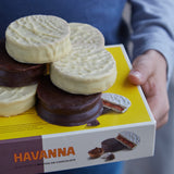 Alfajor Mixed Chocolate and White chocolate - Box 12 Alfajores