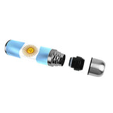 Double Wall Vacuum Insulated Stainless Steel Water Bottle Argentina Flag Leak Proof Sports Coffee Maker Thermos