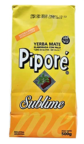 YERBA MATE PIPORE SUBLIME THICK LEAVES 3kg (6.6lb)