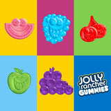 JOLLY RANCHER Assorted Fruit Flavored Gummies Candy, Christmas, 5 lb Bulk Bag