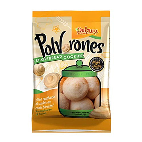 Dulzura Borincana Polvorones Shortbread Cookies Net.Wt 3.05 oz