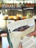 32 Ounce (2 LB) NON-GMO Single Origin Dark Roast Brazil Coffee, Low Acidity all Natural, Single Origin Whole Bean Coffee Notes: Rich Dark Caramel, Milk Chocolate and Sweet Toffee - CoffeaFarms by Coffeeland