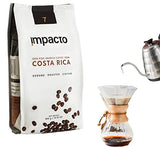 Impacto coffee -100% pure arabica medium roast ground coffee - 1 bag of 14.10 ounce