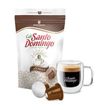 Santo Domingo Coffee Lungo Capsules - Compatible with Nespresso Original Brewers · Product from the Dominican Republic (10)