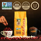 MAYORGA COFFEE CAFÉ CUBANO ROAST, 5lb Bag, the World's Smoothest Organic Coffee, Specialty-Grade, Non-GMO, Direct Trade, 100% Whole Arabica Beans