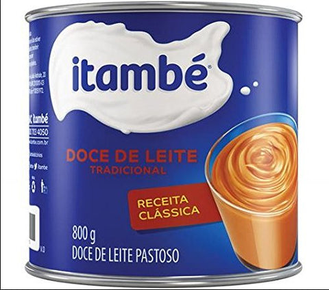 ITAMBE Doce de Leite 800 gr. (1.76 lb) - Brasil.