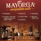 Mayorga Coffee Sampler Gift Pack-3 12oz bags, Cafe Cubano Roast, Mayan Blend, Muy Macho, USDA Certified Organic, 100% Whole Arabica Beans, Non-GMO