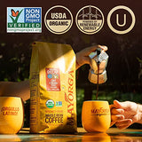 MAYORGA COFFEE SWISS WATER DECAFFEINATED CAFÉ CUBANO ROAST, 2lb Bag, the World's Smoothest Organic Coffee, Specialty-Grade, Non-GMO, Kosher, Direct Trade, 100% Whole Arabica Beans