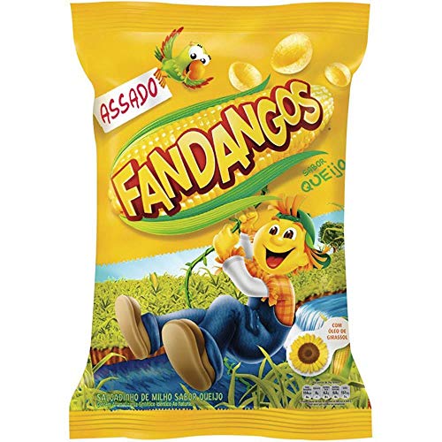 Fandangos Corn Chips Cheese 5.78 oz | Salgadinho Fandangos Elma Chips Sabor Cheese 164g