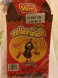 Combo Rellerindo / paleta de tamarindo con chamoy liquido / tamarind lollipop with liquid chamoy / mexican candies / all mexican sweets