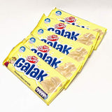 Galak Chocolate Blanco con Leche de Venezuela, contenido neto: 1 caja con 5 barras de 130gr c/u