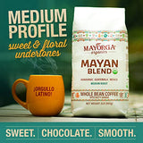 Mayorga Coffee Sampler Gift Pack-3 12oz bags, Cafe Cubano Roast, Mayan Blend, Muy Macho, USDA Certified Organic, 100% Whole Arabica Beans, Non-GMO