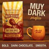 Mayorga Coffee Sampler Gift Pack-3 12oz bags, Cafe Cubano Roast, Mayan Blend, Muy Macho, USDA Certified Organic, 100% Whole Arabica Beans, Non-GMO