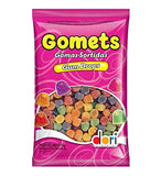 Dori Gomets Assorted Fruit Flavoured Gum Drops Bala De Goma Sortida Caramelo Gomoso Jujuba - 35.270Oz 1kg