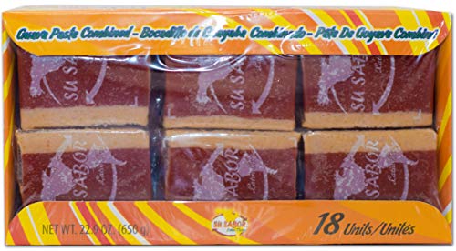 Su Sabor Guava Jelly paste, a delicious paste made from guava fruits in Colombia. Bocadillo de Guayaba 18 units (Veleño Combinado). Bocadillos colombianos.