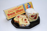 Ricomini Bakery, Puerto Rico's Famous Artisanal Jelly Roll (BRAZO GITANO) 12 ounce single pack, FRESH! (Guava)