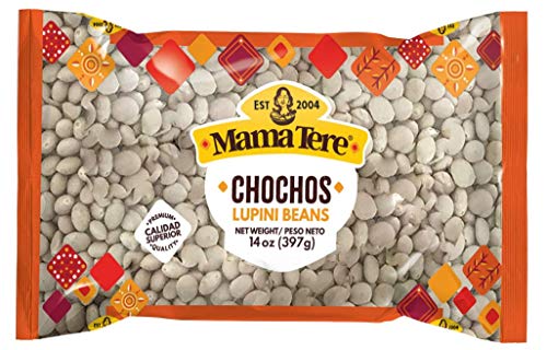 Mama Tere Premium Lupini Beans - Chochos - Imported from Peru - Dried - 14 oz.