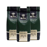 Café Britt® - Costa Rican Dark Roast Coffee (12 oz.) (3-Pack) - Ground, Arabica Coffee, Kosher, Gluten Free, 100% Gourmet & Dark Roast