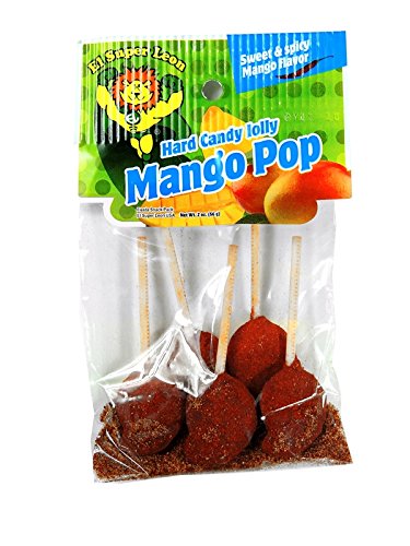 El Super Leon, Peg Mango Pop, Count 12 (2 oz) - Sugar Candy / Grab Varieties & Flavors