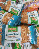 Dulzura Borincana Sesame, Almond and Honey Flax Seed Sesame Seed Non GMO Gluten Free Vegan Healthy Snacks Variety Pack