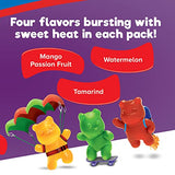 Ricolino Panditas Little Panda Extreme Heat Gummy Bears Candy Pack, Flavored Variety, 6 Individual Bags, 4.4 Ounces Each, Net Weight of 26.4 Ounces