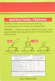 Passion Fruit Tea 10 tea bags - Chá de Maracujá 10 sachês - Madrugada - 0.5oz (15g) GLUTEN FREE - (PACK OF 04)