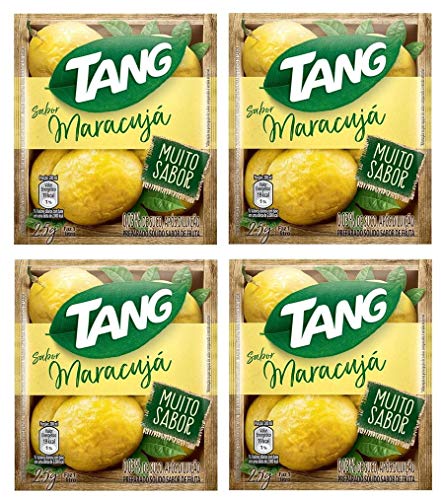 TANG Suco Sabor Maracuja 25 grs. - 4 Pack. / Passion Fruit Flavor 0.88 oz. - 4 Pack.