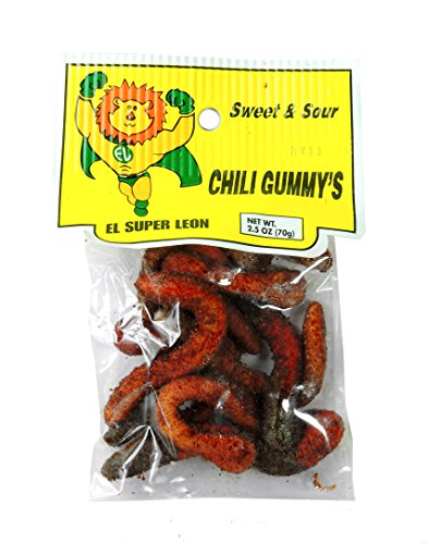 EL SUPER LEON CHILI GUMMY'S SWEET & SOUR 2.5 OZ / 12 CT