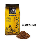 Cafe 1820 Costa Rican Ground Coffee, 2.2 lb./1 Kilo - 6 Pack