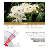 Cafe Quindio Organic Whole Bean Coffee 340 g / 12 oz / 0.8 lb., Medium Roast 100% Organic Colombian Arabica Coffee, Artisanal Cultivation free of chemicals and synthetic pesticides, Biodegradable Food Bag.