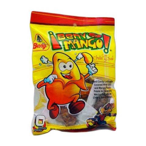 Beny Que Mango Con Chile Y Sal 10 Pieces Bag (Mango with Chili and Salt)
