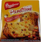 Panettone Specialty Cake Bauducco - 17.50 oz | Panettone Tradicional Bauducco - 500g - (PACK OF 02)