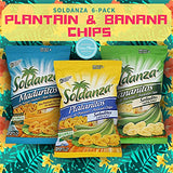 Seconde Nature Journey of Snacks,Seris Choice International Snack,Soldanza Plantain Chips Variety Pack 2.5oz (Pack of 6) (3 Mix)