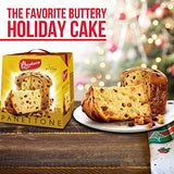 Bauducco Panettone All Butter Gift Pack, Moist & Fresh, Traditional Italian Recipe, Italian Traditional Holiday Cake, 32oz