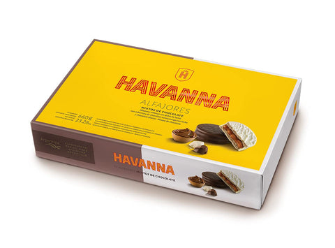 Alfajor Mixed Chocolate and White chocolate - Box 12 Alfajores