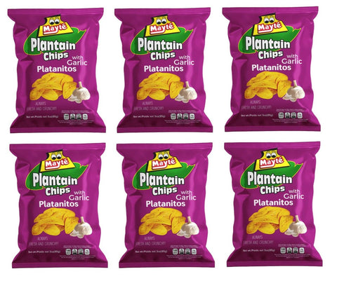 6 PK - MAYTE Plantain Chips & Snacks