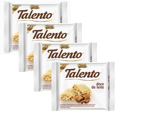 4 PACK - GAROTO TALENTO Chocolates