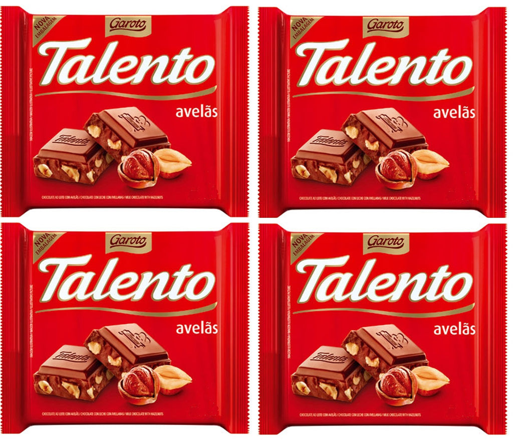 4 PACK - GAROTO TALENTO Chocolates