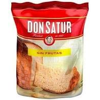 Don Satur Pan Dulce Sin Frutas Panettone Without Fruits Sweet Cake, 400 g / 14.11 oz