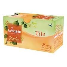 La Virginia Tilo Hierbas / Linden Tea 25 Tea Bags 2 Pack