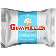 Guaymallen Triple White Chocolate Alfajor with Dulce de Leche Sauce, 70 g / 2.5 oz (pack of 12)