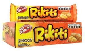 RIKITI - Chocolate con leche y pedacitos de mani