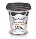Vacalin Dulce de Leche Repostero Confectioner's Thicker Milk Confiture for Bakeries, Cakes and Pastry, 400 g / 14.1 oz