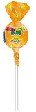 Colombina Bon Bon Bum Bubble Gum Lollipops, Mango, yellow, 24 count (pack of 1)