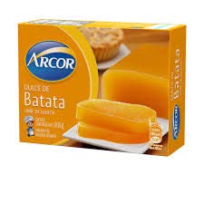 Creamed Sweet Potato 17.6 Oz / Dulce de Batata Arcor 500 gr