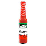 Lizano Tabasco Hot Sauce Costa Rican Spicy Thick Rich Hot Sauce No Vinegar Salsa with Ripe Red Tabasco Pepper Robust Fiery Flavor 62 g., 2.2 fl oz.