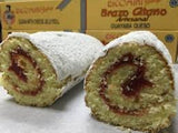 Ricomini Bakery, Puerto Rico's Famous Artisanal Jelly Roll (BRAZO GITANO) 12 ounce single pack, FRESH! (Guava)