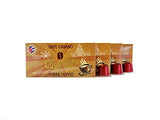 El Cubanito - Cuban Gourmet Espresso Capsules - 10 Nespresso Compatible ALUMINUM CAPSULES - Intensity 12 - Cuban Espresso Colada Cafecito